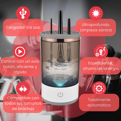 CleanBrusher™ - Lava y Desinfecta tus Brochas